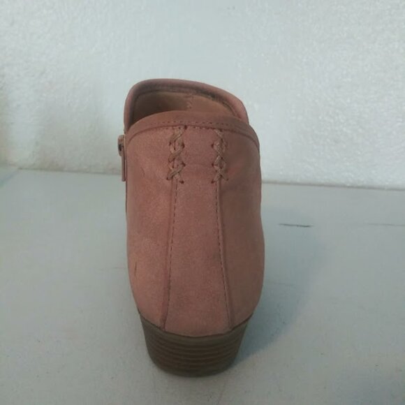 Wonder Nation women's size 5 pink faux suede ankle boots - Picture 8 of 16